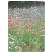 Ein Garten Wildblumen Planer Klemmbrett (Rückseite)