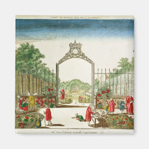 Ein Gartenbaubetrieb bei einem der Tore von Paris Magnet