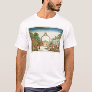 Ein Gartenbaubetrieb bei einem der Tore von Paris T-Shirt