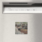 Ein Gartenrestaurant, 1906 Magnet (In Situ (Geschirrspüler))