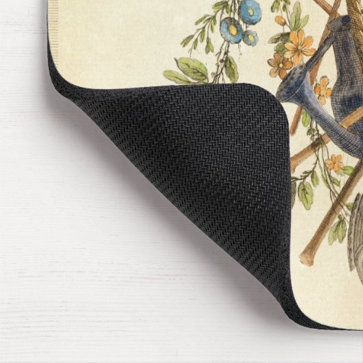 Ein Gartentextilentwurf, von 'contenant UNO des Mousepad (Ecke)