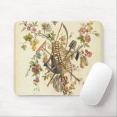 Ein Gartentextilentwurf, von 'contenant UNO des Mousepad (Mit Mouse)