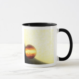 Ein Gas-riesiger Planet, der sehr nahes in Umlauf Tasse