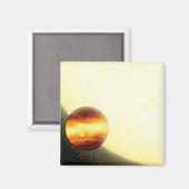 Ein Gasriese, der sehr nah umkreist Magnet (Vorderseite/Rückseite)