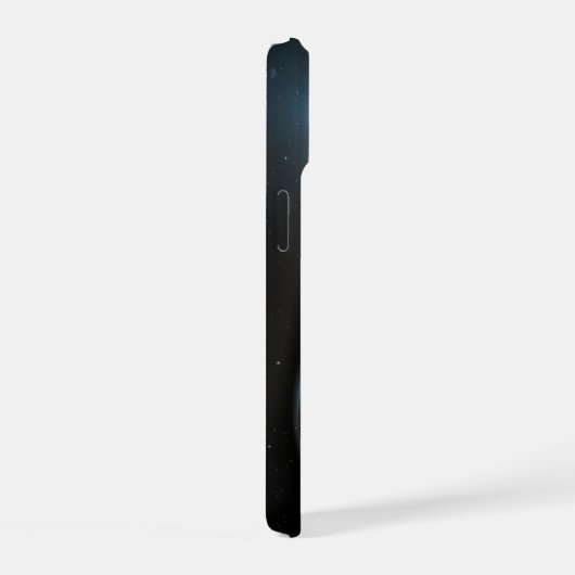 Ein Gasriese um einen weißen Zwergstern herum. iPhone 15 Hülle (Rechte Seite)