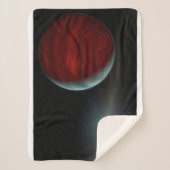 Ein Gasriese um einen weißen Zwergstern herum. Sherpadecke (Vorderseite)