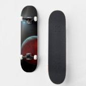 Ein Gasriese um einen weißen Zwergstern herum. Skateboard (Vorderseite)