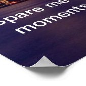 Ein Gebet Blue San Diego Plakate (Ecke)