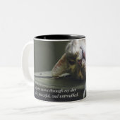 Ein Gebet der Heiligkeit (Murphy) Zweifarbige Tasse (Vorderseite Links)