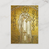 Ein Gebet der St. John Chrysostom-Gebetskarte Platzkarte (Vorderseite)