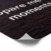 Ein Gebet-Fire-Sky-Plakat Poster (Ecke)