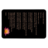 Ein Gebet für Erholung, spiritueller Kühlschrankma Magnet (Horizontal)