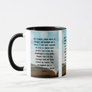 Ein Gebet für gefährliche Zeiten, zweiteilige Tass Tasse