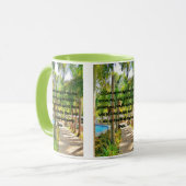 Ein Gebet für Hilfe und Schutz - Zwei-Tonen-Tasse Tasse (Vorderseite Links)