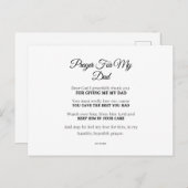 Ein Gebet für meinen Vater Postkarte (Vorne/Hinten)