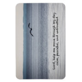 Ein Gebet für Ruhe (Wasserscape) — Magnet (Vertikal)