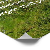 Ein Gebet in einer Burg Plakate (Ecke)