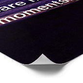 Ein Gebet-Paar Silhouette Poster (Ecke)