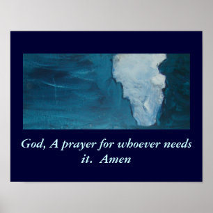 EIN GEBET POSTER