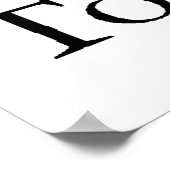 Ein Gebet-Poster Poster (Ecke)