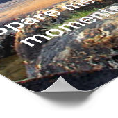 Ein Gebetsberg-View-Plakat Poster (Ecke)