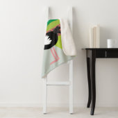 Ein gebildeter Strauß Sherpadecke (Beispiel)