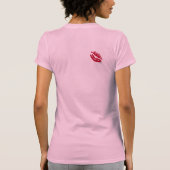 EIN GEBILDETES MÄDCHEN KANN EINE NATION T-Shirt (Rückseite)