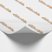 Ein gebrochenes Ei Geschenkpapier (Ecke)