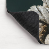 Ein gebundener Knoten auf einer Anlegestelle | Mousepad (Ecke)