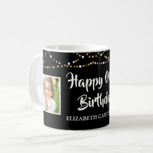 Ein Geburtstag damals und heute Fotos Personalisie Kaffeetasse