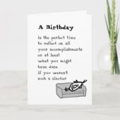 Ein Geburtstag Karte (Vorderseite)