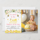 Ein Geburtstag süß zu biegen Einladung (Vorderseite)