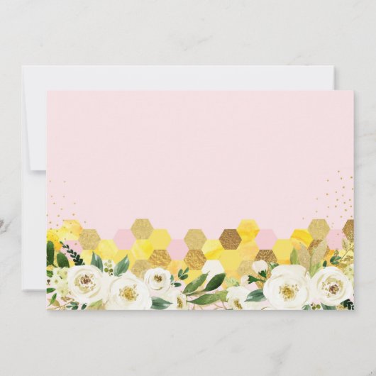 Ein Geburtstag süß zu biegen Einladung (Rückseite)