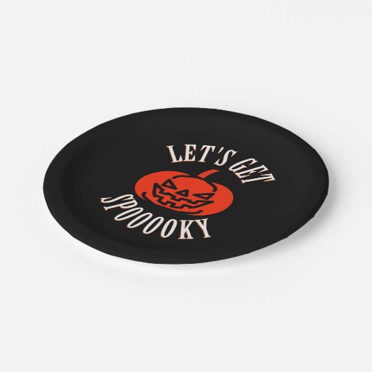 EIN GEBURTSTAG-Teller Pappteller (Schrägansicht)