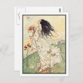 Ein Geburtstag von Florence Harrison Postkarte (Vorne/Hinten)