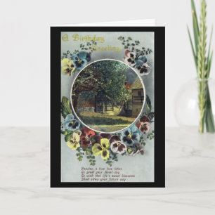 Ein Geburtstags-Gruß Karte