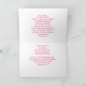 Ein Geburtstagssegnen Karte (Innenseite)