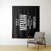 Ein Gedächtnis macht mein Leben zu einem vollendet Wandteppich (Beispiel)