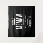 Ein Gedächtnis macht mein Leben zu einem vollendet Wandteppich (Vorderseite)