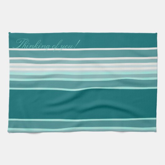 Ein Gedanke an dich Geschirrtuch (Horizontal)