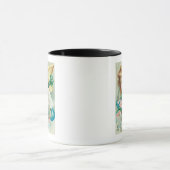 Ein gedankenfreudiger Freund mit Bonnet Tasse (Zentrum)