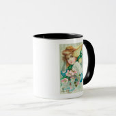 Ein gedankenfreudiger Freund mit Bonnet Tasse (VorderseiteRechts)