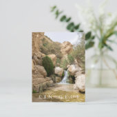 Ein Gedi Naturreservat - Ansichtskarte Postkarte (Stehend Vorderseite)