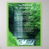 Ein Gedicht: Der Wasserfall Poster (Vorne)
