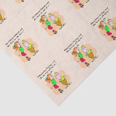 Ein Geeks Weihnachtszettel Seidenpapier (Ausschnitt)