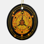 Ein Geeky Keramikornament (Links)