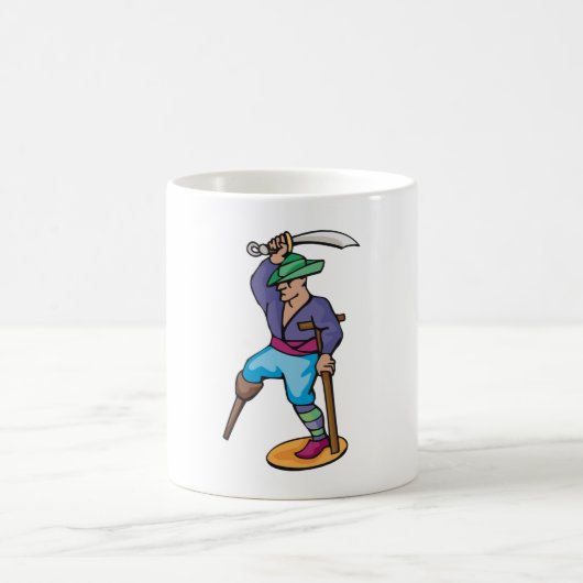 Ein gefälschter Pirat Kaffeetasse (Mittel)