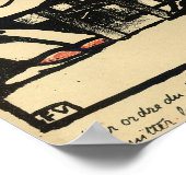 Ein Gefangener wird aus Verbrechen verbannt und Poster (Ecke)