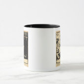 Ein Gefangener wird von den Verbrechen verbannt Tasse (Zentrum)