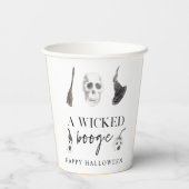 Ein gefickter Boogie | Frohe Halloween Pappbecher (Rückseite)